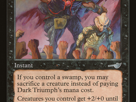 Dark Triumph [The List] For Cheap