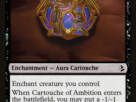 Cartouche of Ambition [The List] For Sale