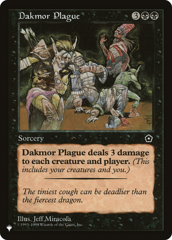 Dakmor Plague [The List] Discount