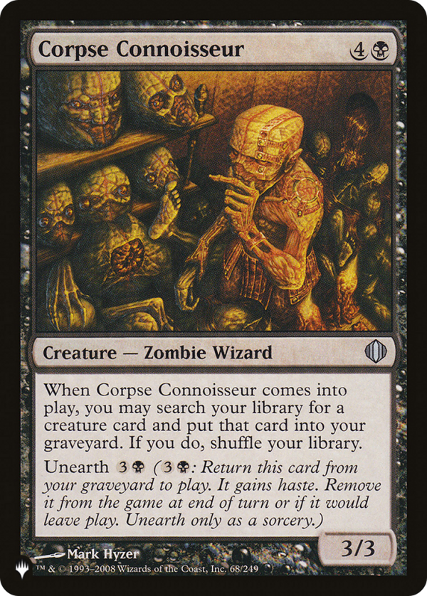 Corpse Connoisseur [The List] Cheap