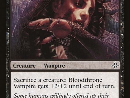 Bloodthrone Vampire [The List] on Sale