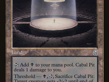 Cabal Pit [The List] For Discount