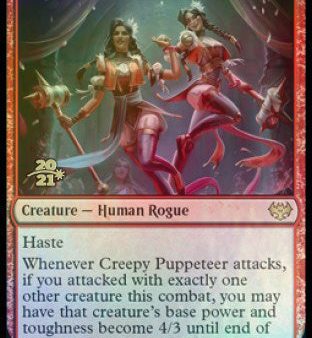 Creepy Puppeteer [Innistrad: Crimson Vow Prerelease Promos] on Sale