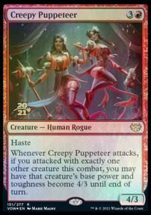 Creepy Puppeteer [Innistrad: Crimson Vow Prerelease Promos] on Sale