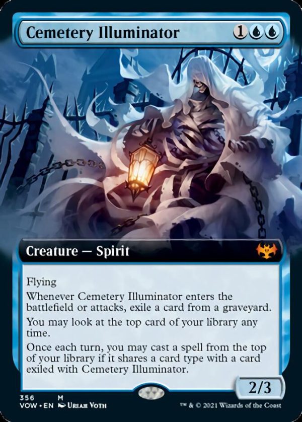 Cemetery Illuminator (Extended Art) [Innistrad: Crimson Vow] Discount