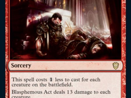 Blasphemous Act [Innistrad: Crimson Vow Commander] Online