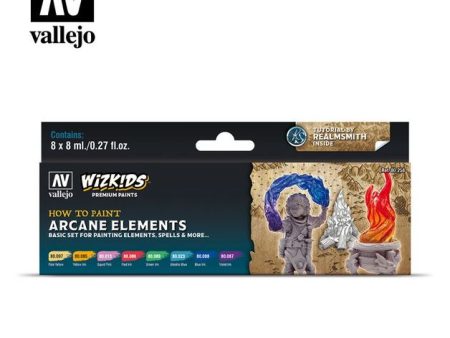 Wizkids Premium Paint Set by Vallejo: Arcane Elements Discount