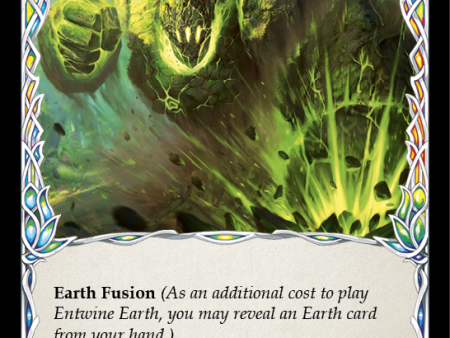 Entwine Earth (Yellow) [U-ELE095] (Tales of Aria Unlimited)  Unlimited Rainbow Foil Supply