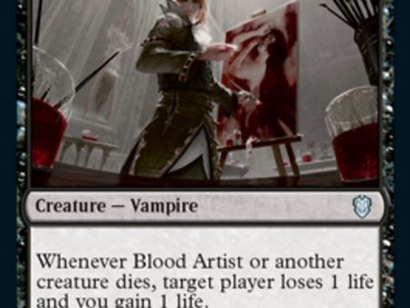 Blood Artist [Innistrad: Crimson Vow Commander] Online Hot Sale