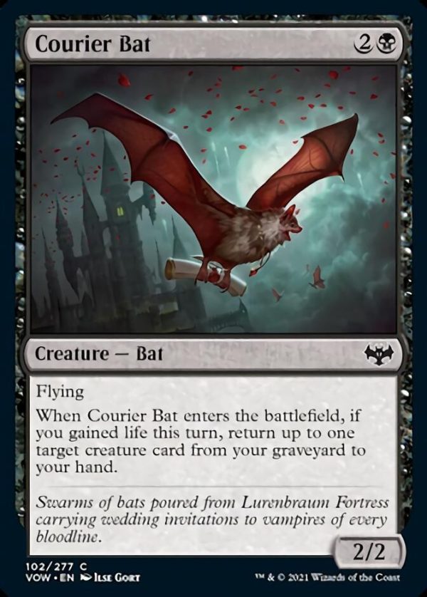 Courier Bat [Innistrad: Crimson Vow] Fashion