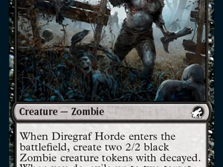 Diregraf Horde [Innistrad: Midnight Hunt] Online now