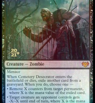 Cemetery Desecrator [Innistrad: Crimson Vow Prerelease Promos] Cheap