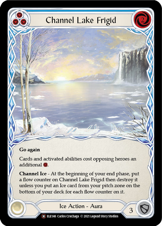 Channel Lake Frigid [U-ELE146] (Tales of Aria Unlimited)  Unlimited Rainbow Foil Discount