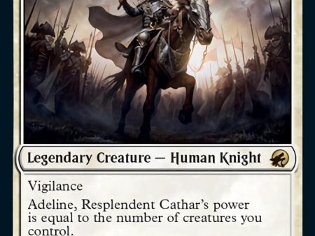 Adeline, Resplendent Cathar [Innistrad: Midnight Hunt] Hot on Sale