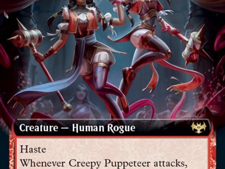 Creepy Puppeteer (Extended Art) [Innistrad: Crimson Vow] Hot on Sale