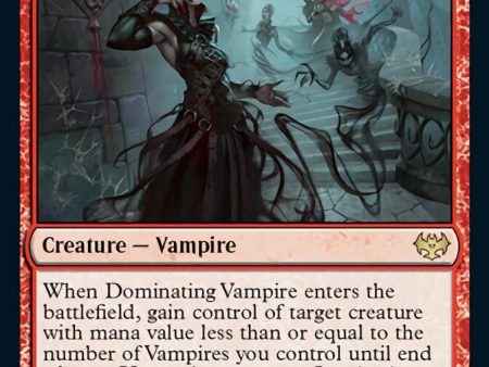 Dominating Vampire [Innistrad: Crimson Vow] Sale