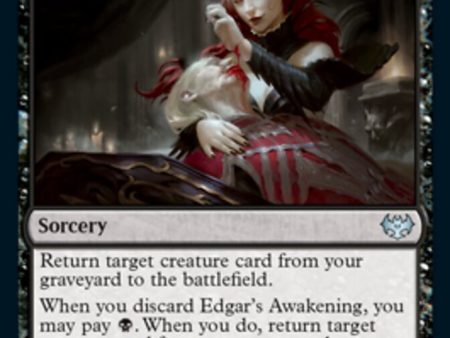 Edgar s Awakening [Innistrad: Crimson Vow] Discount