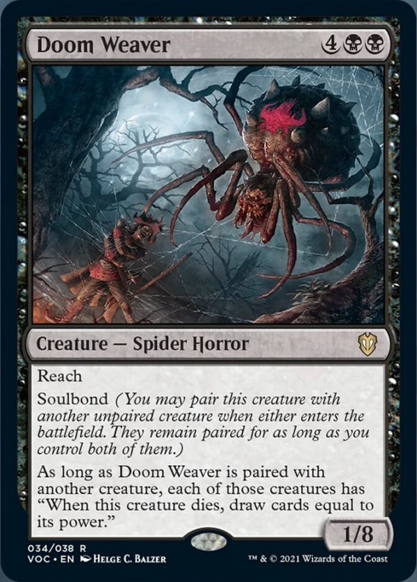 Doom Weaver [Innistrad: Crimson Vow Commander] Hot on Sale