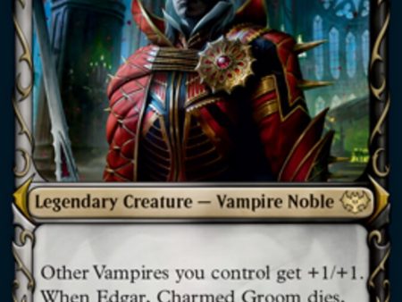 Edgar, Charmed Groom    Edgar Markov s Coffin (Showcase Fang Frame) [Innistrad: Crimson Vow] Fashion