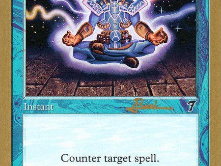 Counterspell (Antoine Ruel) (7ED) [World Championship Decks 2001] Fashion