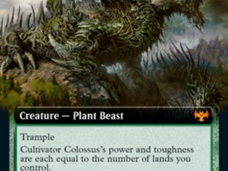 Cultivator Colossus (Extended Art) [Innistrad: Crimson Vow] Supply