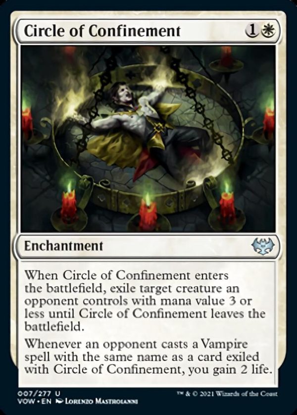 Circle of Confinement [Innistrad: Crimson Vow] Discount