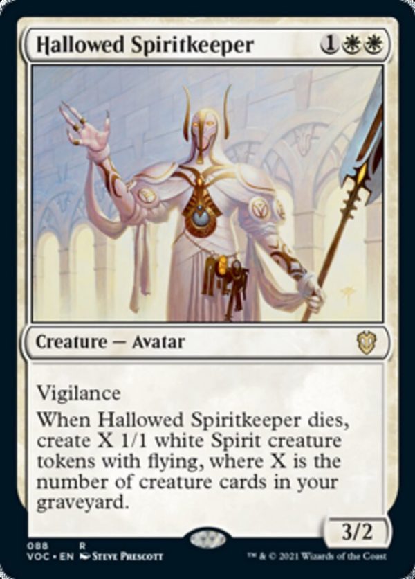 Hallowed Spiritkeeper [Innistrad: Crimson Vow Commander] For Discount