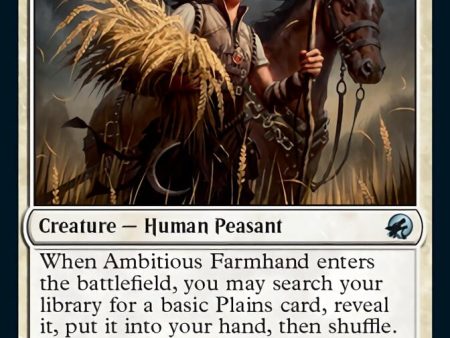 Ambitious Farmhand    Seasoned Cathar [Innistrad: Midnight Hunt] Supply