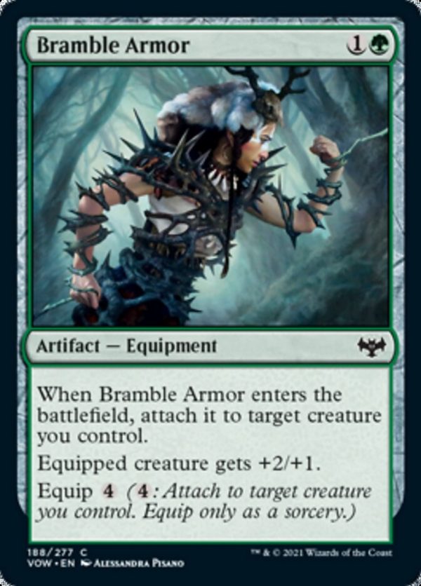 Bramble Armor [Innistrad: Crimson Vow] Hot on Sale