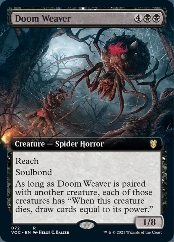 Doom Weaver (Extended Art) [Innistrad: Crimson Vow Commander] Supply