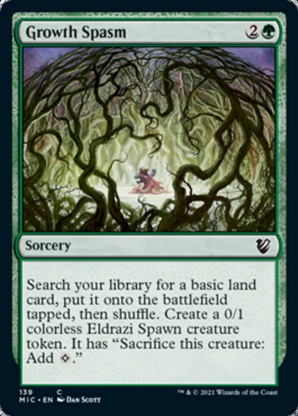 Growth Spasm [Innistrad: Midnight Hunt Commander] Sale