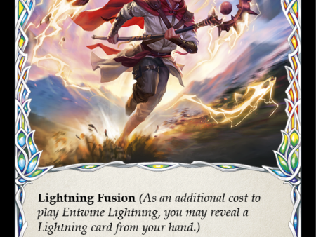 Entwine Lightning (Blue) [U-ELE102] (Tales of Aria Unlimited)  Unlimited Rainbow Foil For Cheap