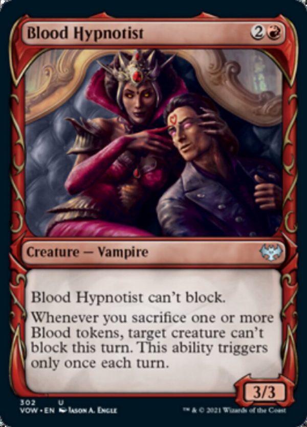 Blood Hypnotist (Showcase Fang Frame) [Innistrad: Crimson Vow] For Cheap