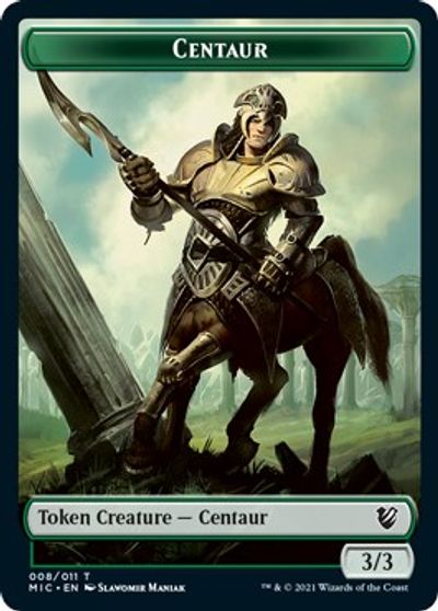 Centaur    Wolf Double-Sided Token [Innistrad: Midnight Hunt Commander Tokens] Online now