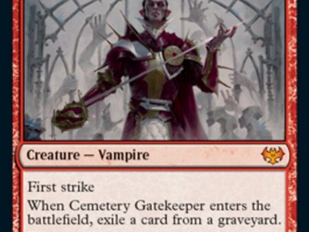 Cemetery Gatekeeper [Innistrad: Crimson Vow] For Sale