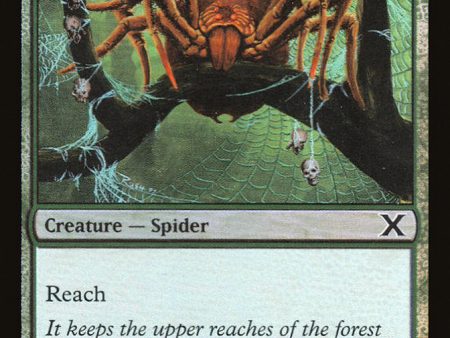 Canopy Spider (Premium Foil) [Tenth Edition] Supply