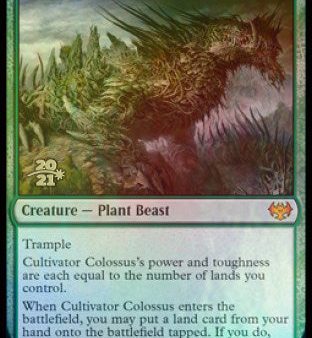 Cultivator Colossus [Innistrad: Crimson Vow Prerelease Promos] Online Sale