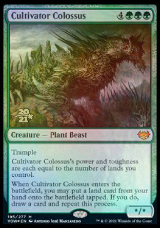 Cultivator Colossus [Innistrad: Crimson Vow Prerelease Promos] Online Sale