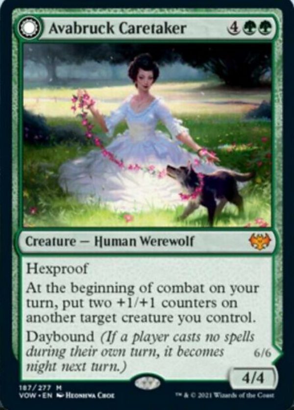 Avabruck Caretaker    Hollowhenge Huntmaster [Innistrad: Crimson Vow] Online now