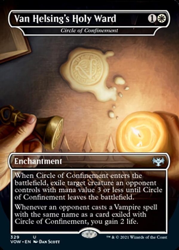 Circle of Confinement - Van Helsing s Holy Ward [Innistrad: Crimson Vow] For Discount