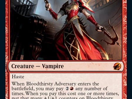 Bloodthirsty Adversary [Innistrad: Midnight Hunt] Supply