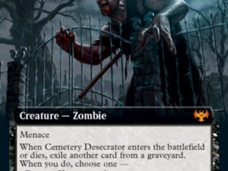 Cemetery Desecrator (Extended Art) [Innistrad: Crimson Vow] Online Sale