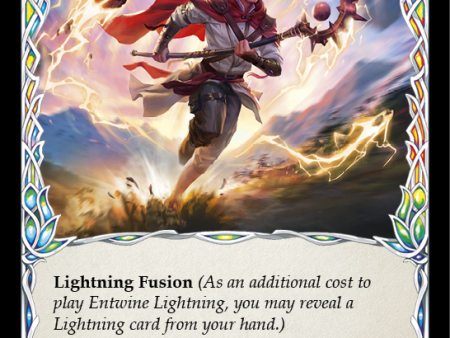 Entwine Lightning (Red) [U-ELE100] (Tales of Aria Unlimited)  Unlimited Rainbow Foil Discount