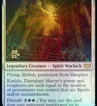 Katilda, Dawnhart Martyr    Katilda s Rising Dawn [Innistrad: Crimson Vow Prerelease Promos] Sale