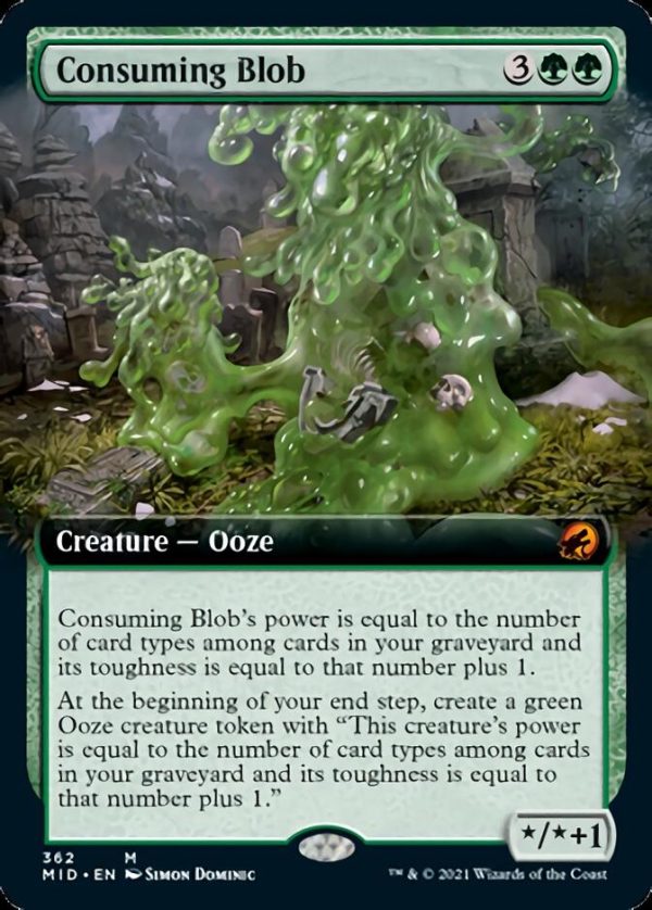 Consuming Blob (Extended Art) [Innistrad: Midnight Hunt] Cheap