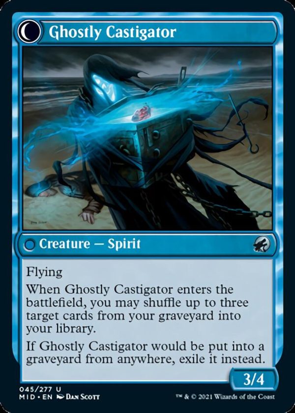 Covetous Castaway    Ghostly Castigator [Innistrad: Midnight Hunt] Discount