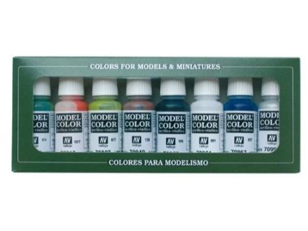 Vallejo Model Colour - Building Set 8 Colour Set Cheap