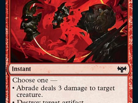 Abrade [Innistrad: Crimson Vow] Online now