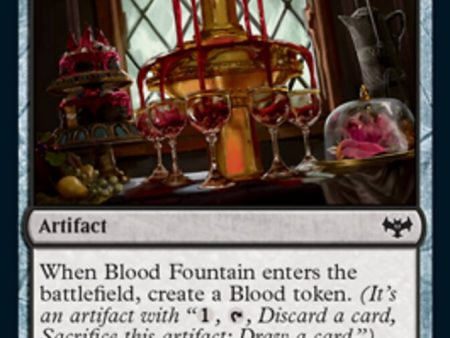 Blood Fountain [Innistrad: Crimson Vow] Cheap