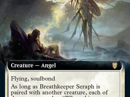 Breathkeeper Seraph (Extended Art) [Innistrad: Crimson Vow Commander] Online Sale